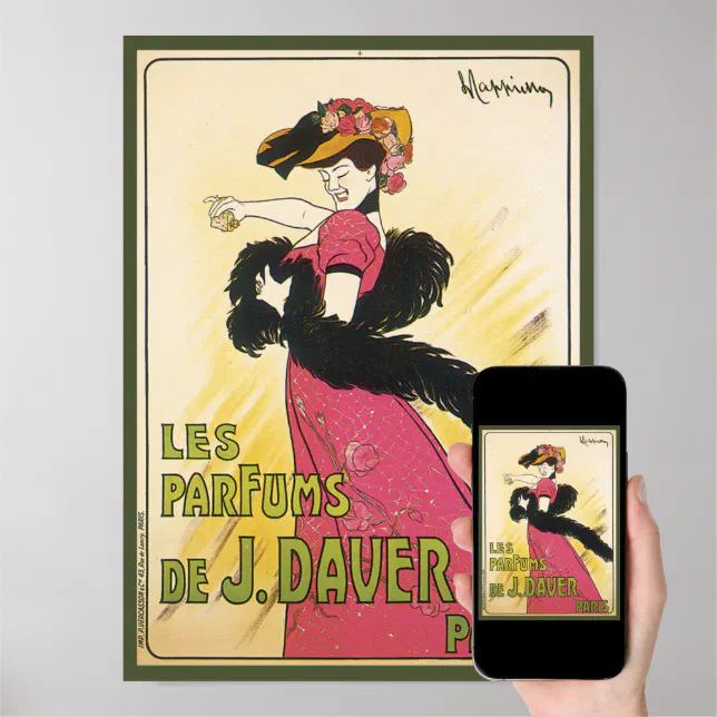 Vintage French Soap Art Poster Zazzle