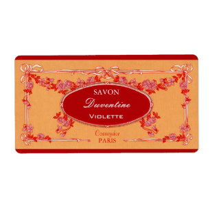 Vintage French Soap Label