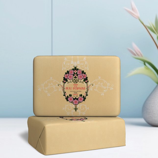 Vintage French Soap Label Wrap (Creator Uploaded)