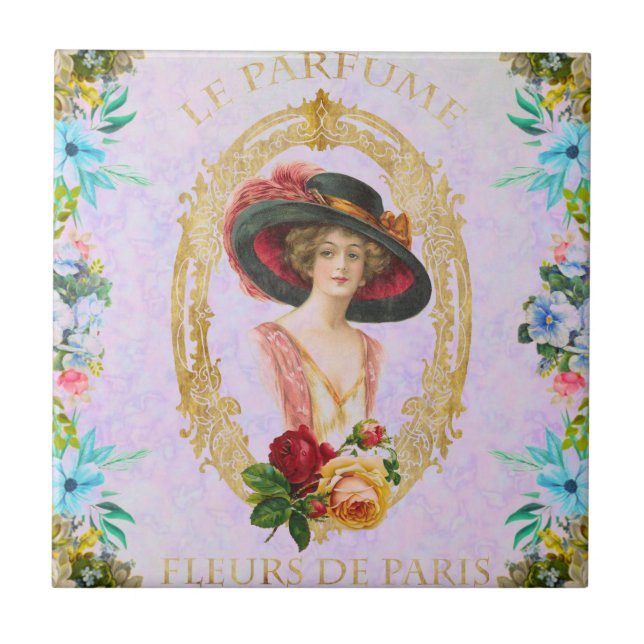 Vintage French Tile (Front)