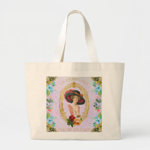 Vintage French Tote Bag