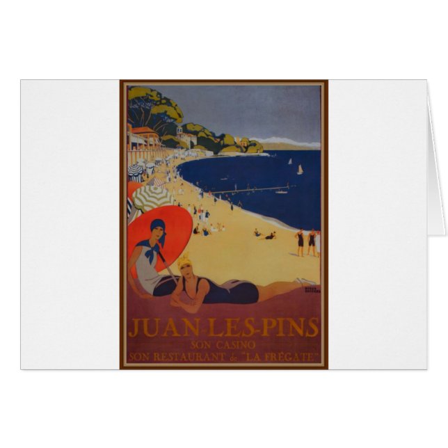 Vintage French Travel Advertisement (Front Horizontal)