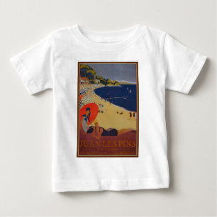 Vintage French Travel Advertisement Baby T-Shirt