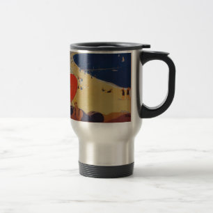 Vintage French Travel Advertisement Mug