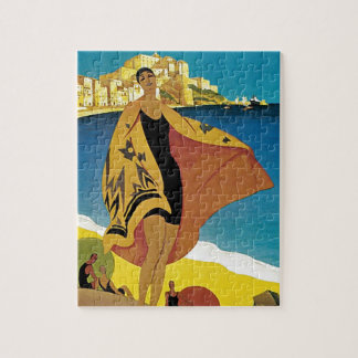 Vintage French Travel Jigsaw Puzzle