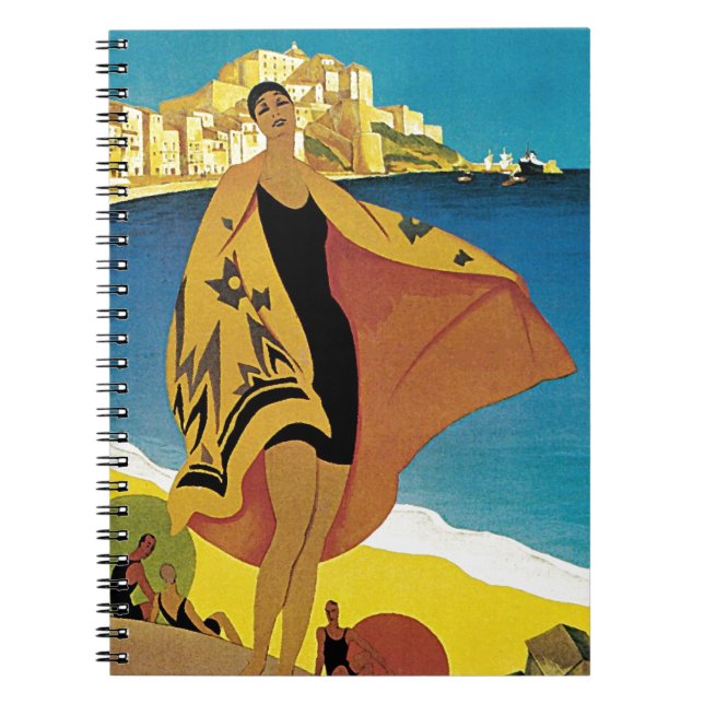 Vintage French Travel Notebook (Front)