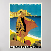 Vintage French Travel Poster