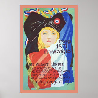 Vintage French World War 1 Poster