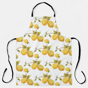 Vintage Fresh Lemons: Simplistic Design Apron