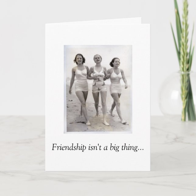 Vintage - Friendship is a Million Things, Card (Front)