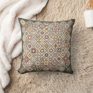 Vintage Friendship Quilt Cushion