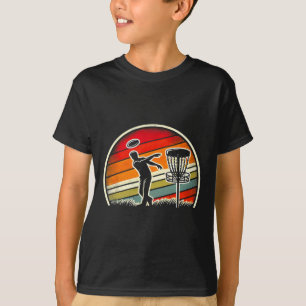 Vintage Frisbee Golf Player Sport Disc Golf Sket A T-Shirt