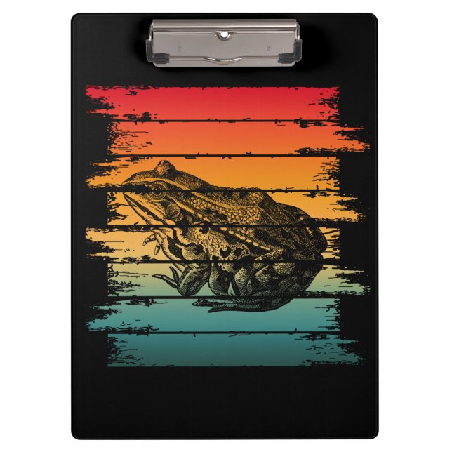 VINTAGE FROG CLIPBOARD (Front)
