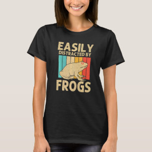 Vintage Frog For Men Women Kids Cute Frog Toad T-Shirt