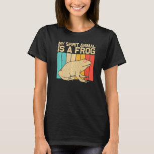 Vintage Frog For Men Women Kids Cute Frog Toad T-Shirt