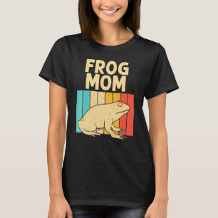 Vintage Frog For Mum Grandma Cute Frog Toad T-Shirt