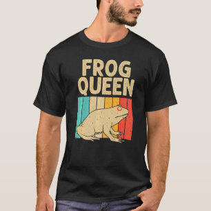 Vintage Frog For Women Grandma Cute Frog Toad      T-Shirt