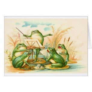 Vintage - Frogs Making Music,