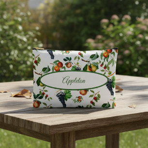 Vintage Fruit Accessory Pouch