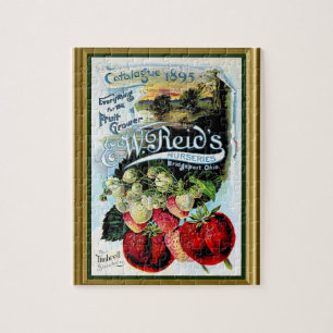 Vintage Fruit Catalogue Cover Puzzle