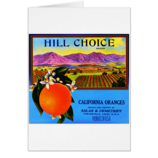 Vintage Fruit Crate Label