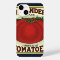 Vintage Fruit Crate Label Art, Defender Tomatoes