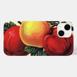 Vintage Fruit Crate Label Art Yakima Valley Apples Case-Mate iPhone 14 Case