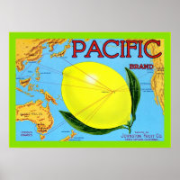 Vintage Fruit Crate Lable