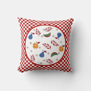 Vintage Fruit Pillow
