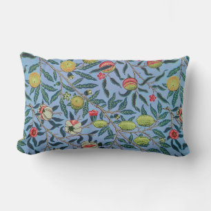 Vintage Fruit Pomegranate Ornament Illustration Lumbar Cushion