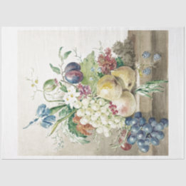 Vintage Fruit Still Life Floral Ephemera Decoupage Tissue Paper