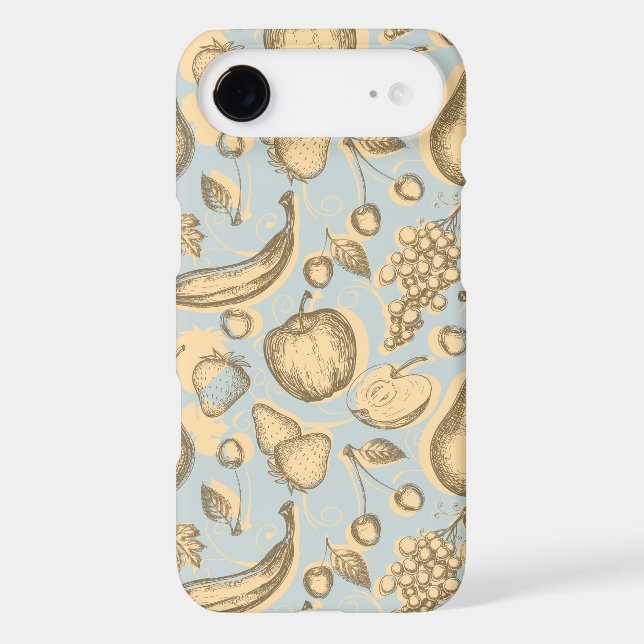 Vintage fruits pattern Case-Mate samsung galaxy case (Back)