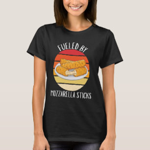Vintage Fuelled By Mozzarella Sticks Food Lover T-Shirt