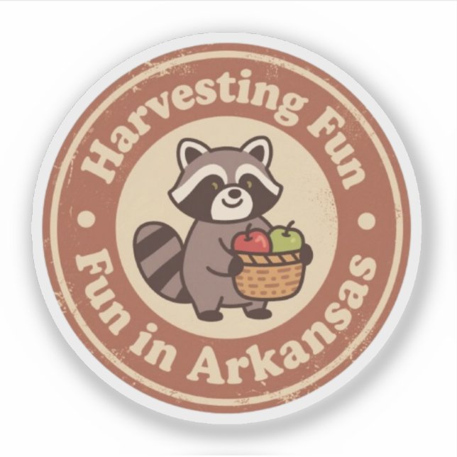 Vintage Fun in Arkansas Racoon Harvesting (Front)