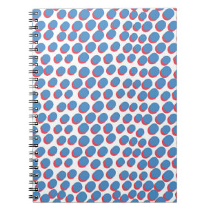 vintage funky retro seamless pattern. Seamless vin Notebook