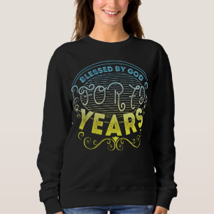 vintage Funny 70 years old saying quote Sweatshirt