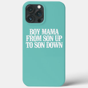 Vintage Funny Boy Mama From Son Up To Son Down Case-Mate iPhone Case