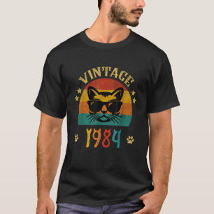 Vintage Funny Ca Birthday Gift 1984 Men Women 41 Y T-Shirt