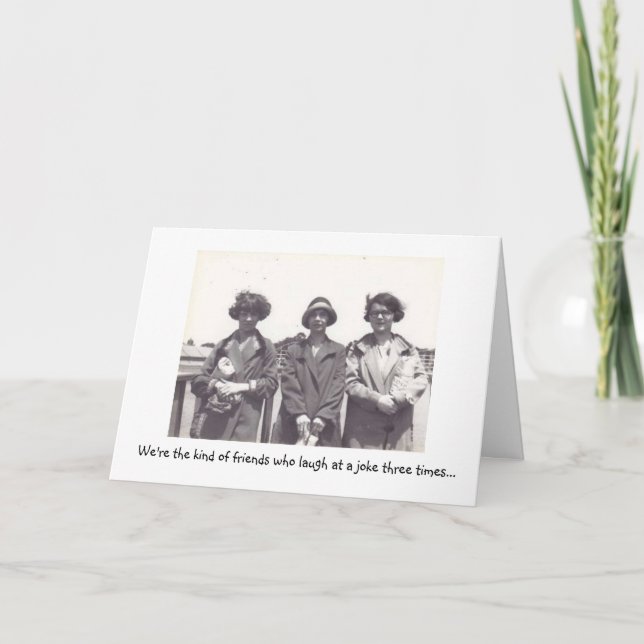 Vintage - Funny Friends, Card (Front)