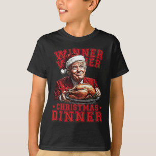 Vintage Funny Humourous Trump Winner Winner Christ T-Shirt