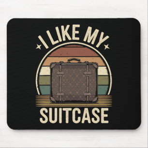 Vintage Funny I Like My Suitcase Trump Meme 1  Mouse Mat