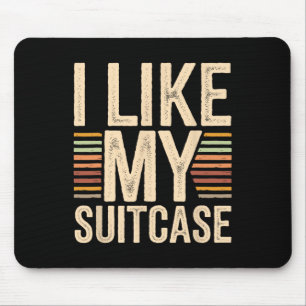 Vintage Funny I Like My Suitcase Trump Meme 2 Mouse Mat