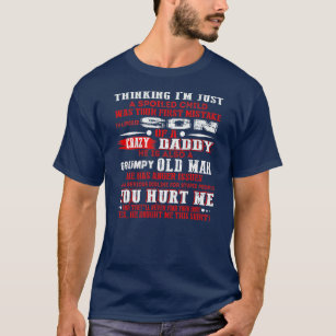 Vintage Funny I'm Spoiled Son Of A Crazy Daddy T-Shirt