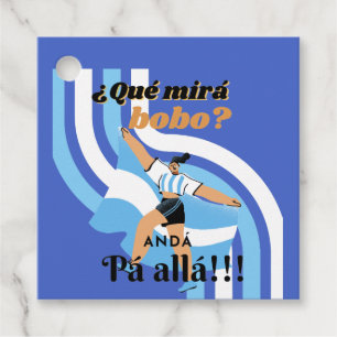 Vintage Funny Messi Argentina Que Mira Bobo Favour Tags