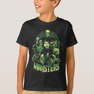 Vintage Funny Monster Mash Frankenstein Horror Mov T-Shirt