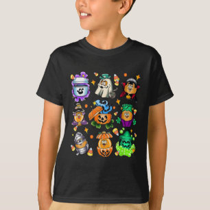 Vintage Funny Nuggets Meal Bucket Halloween Spooky T-Shirt