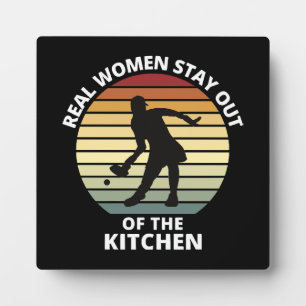 Vintage Funny Pickleball Women Plaque