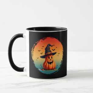 vintage funny pumpkin fall autumn season mug