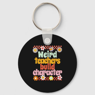 Vintage Funny Retro Motivational Teacher Retro  Key Ring