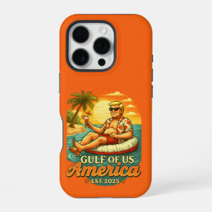 Vintage Funny Trump America's Gulf 2025 iPhone 16 Pro Case